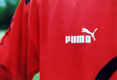 der trick ist zu atmen .puma-shirt